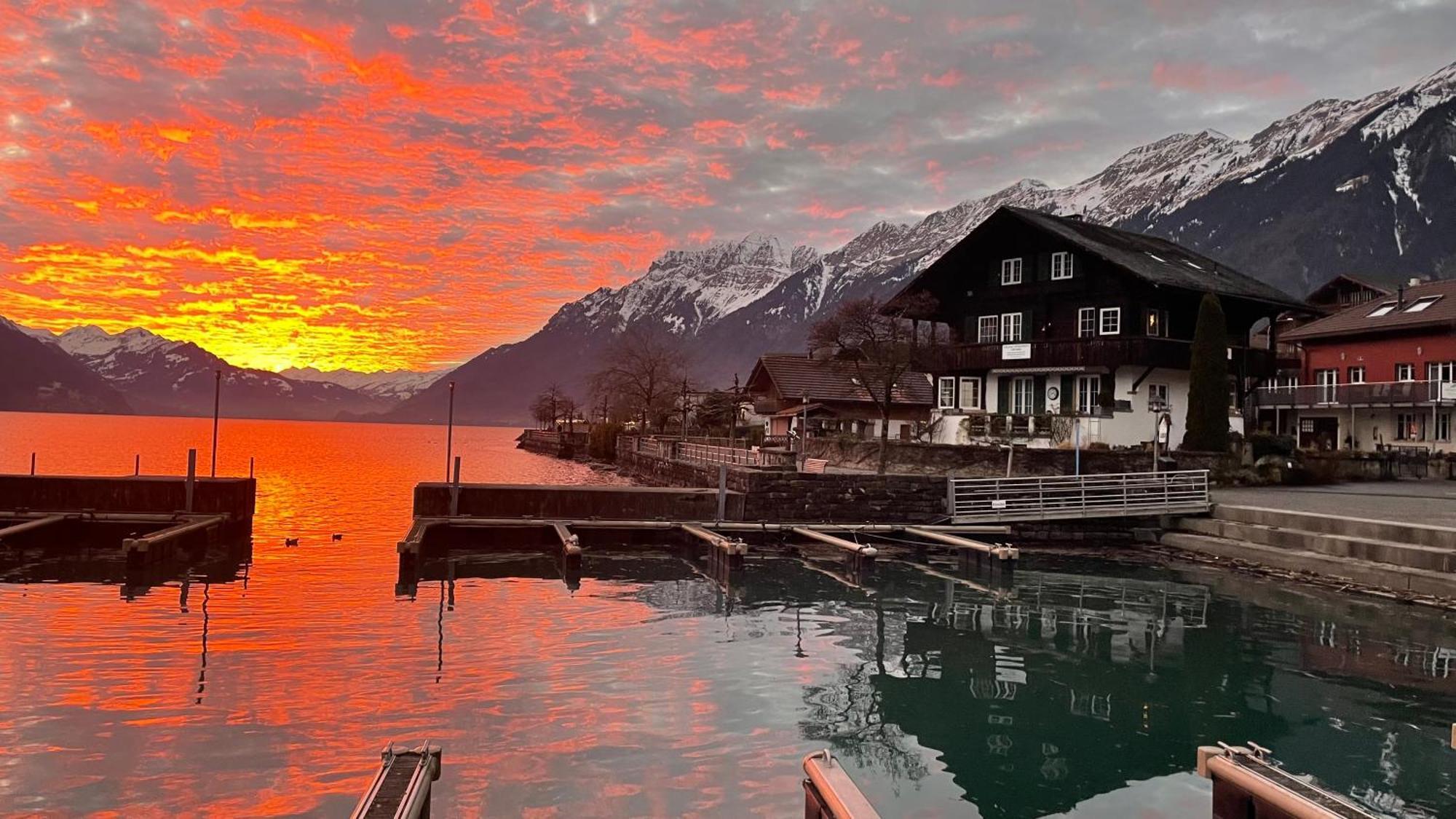 Chalet Romantica Carpe Diem Best View Best Location Brienz  Buitenkant foto